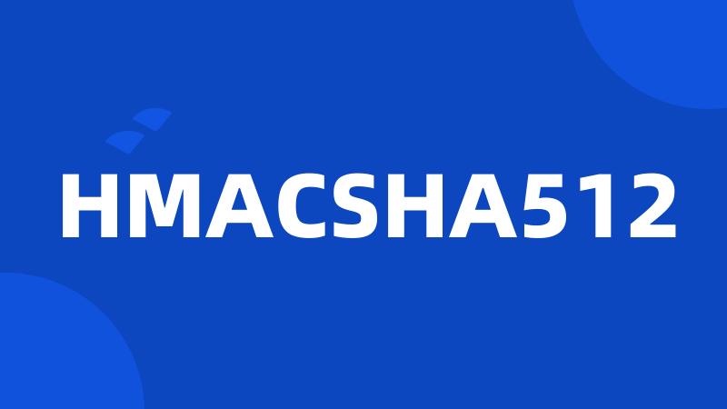 HMACSHA512