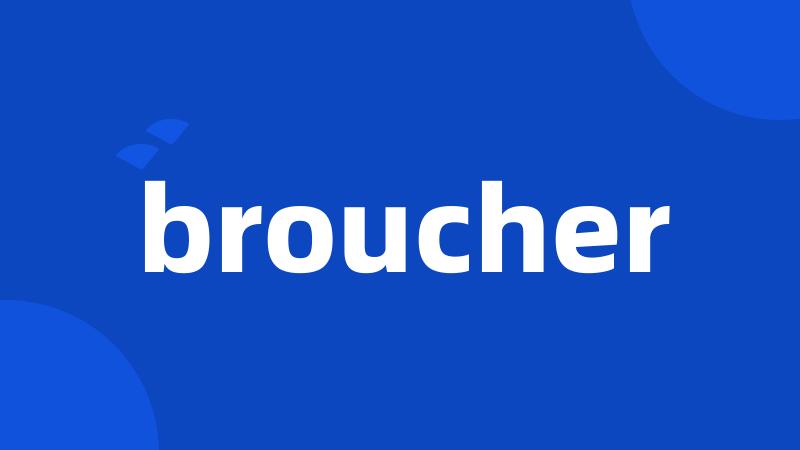 broucher