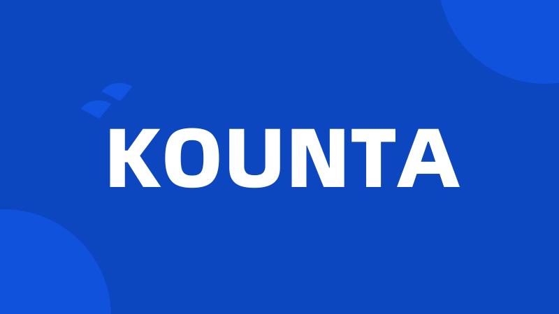 KOUNTA