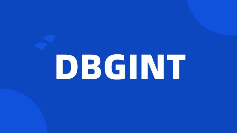 DBGINT