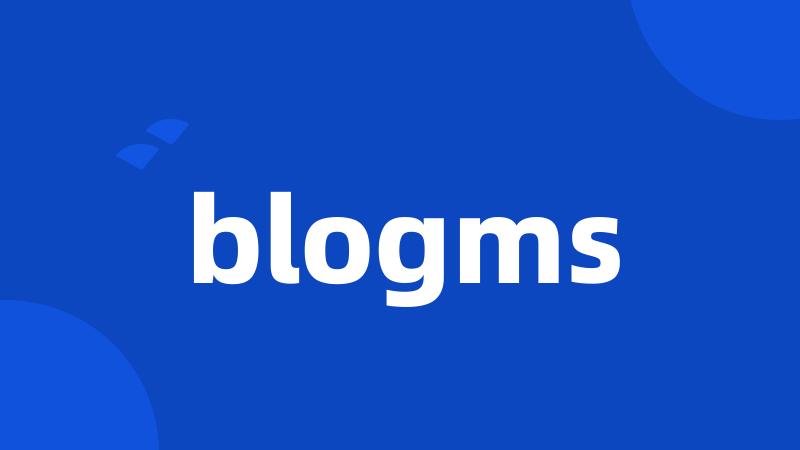 blogms