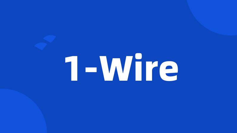 1-Wire