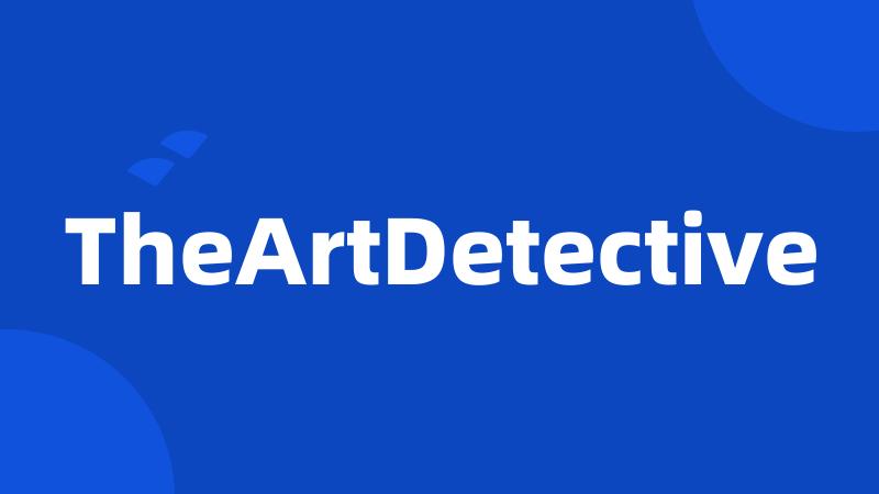 TheArtDetective