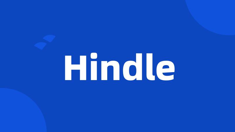 Hindle