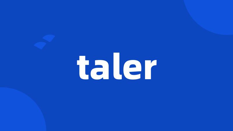 taler