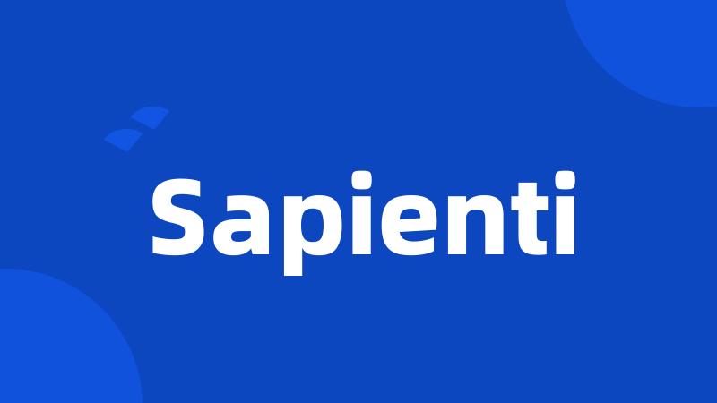 Sapienti