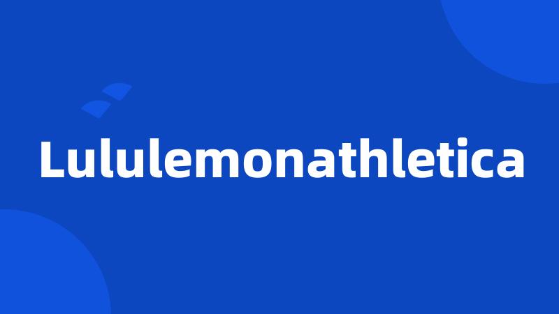 Lululemonathletica