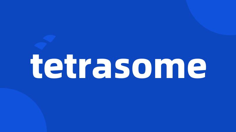 tetrasome