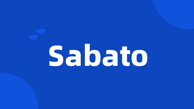 Sabato