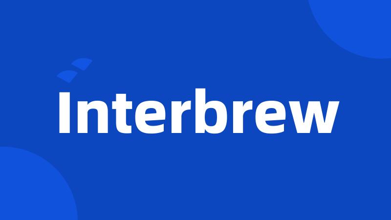 Interbrew