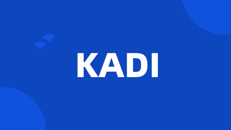 KADI