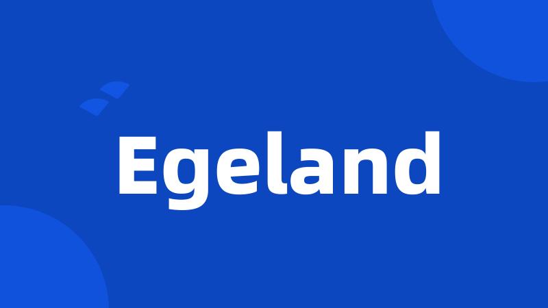 Egeland