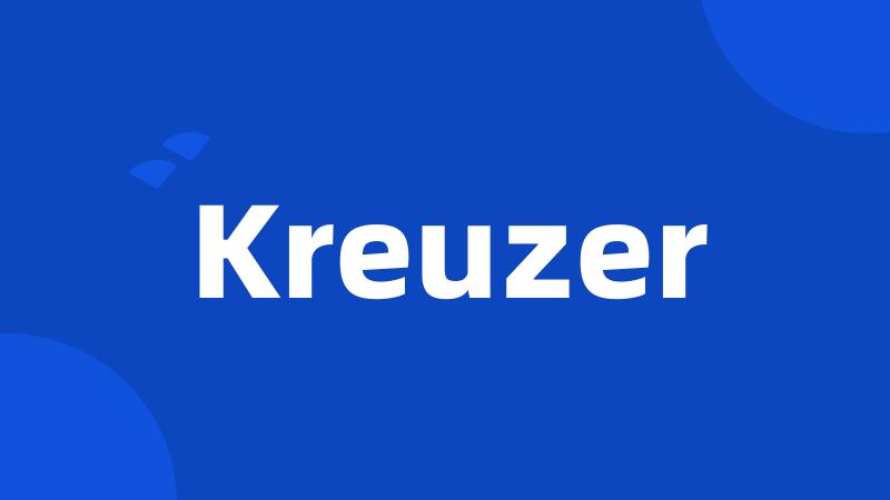 Kreuzer