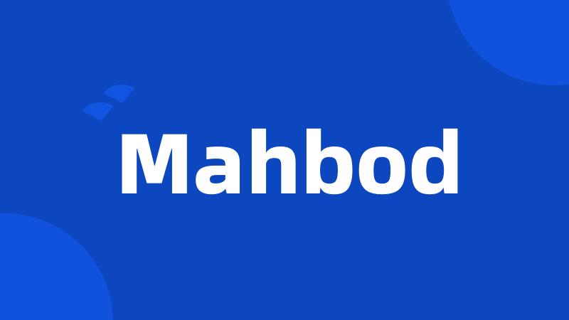 Mahbod