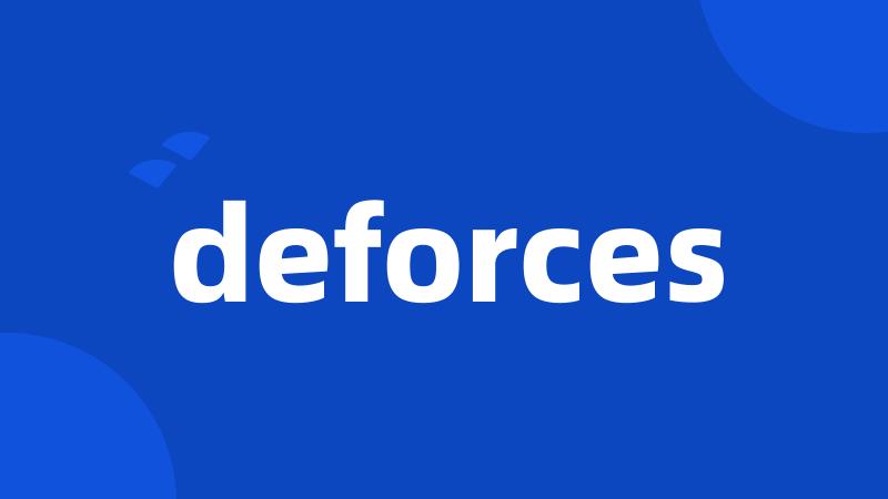 deforces