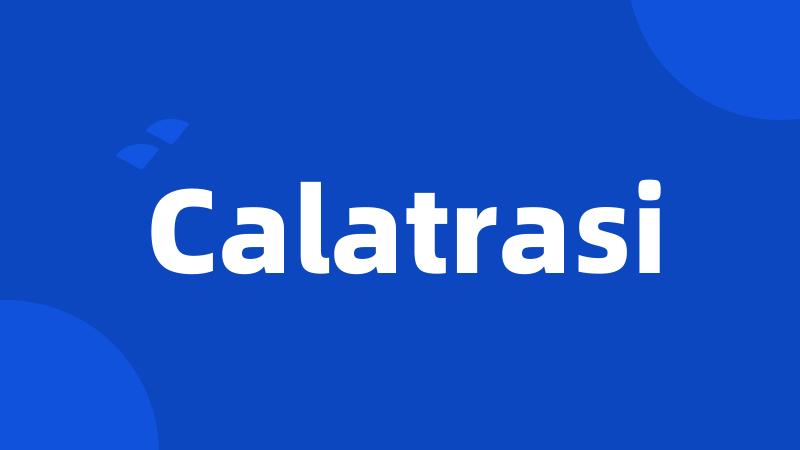 Calatrasi