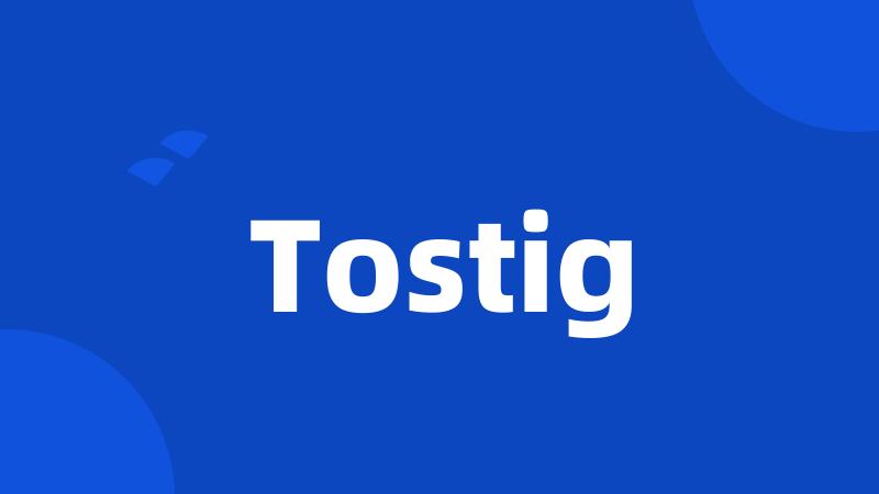 Tostig