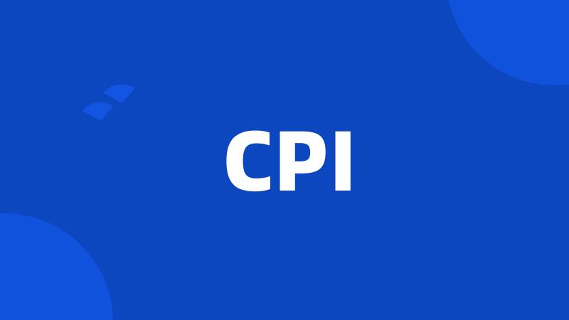 CPI