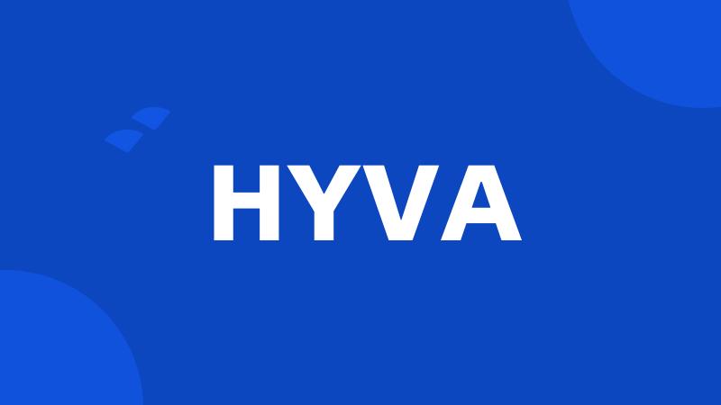 HYVA