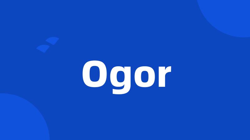 Ogor