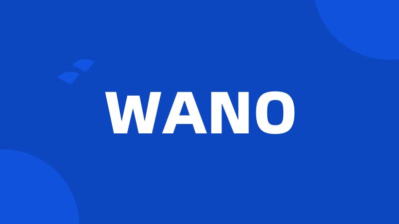 WANO