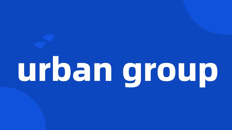 urban group