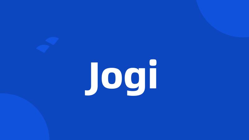 Jogi