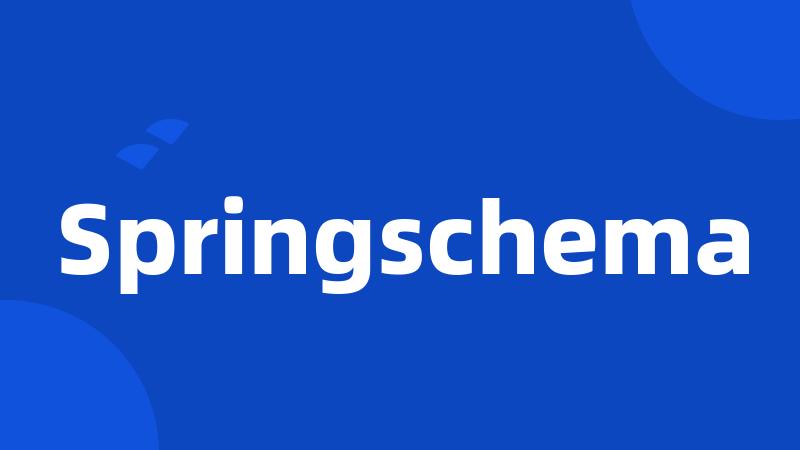 Springschema