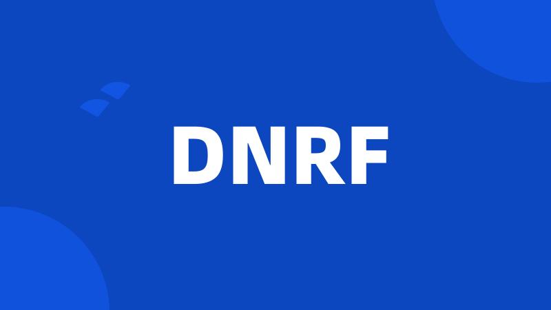 DNRF