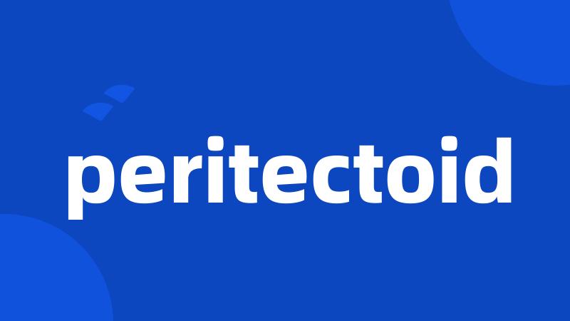 peritectoid