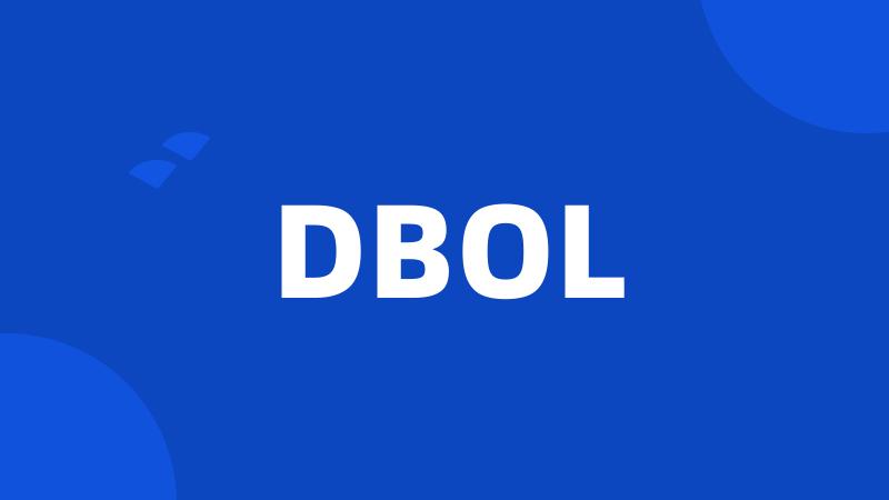 DBOL