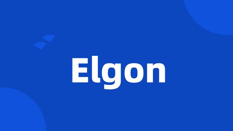 Elgon