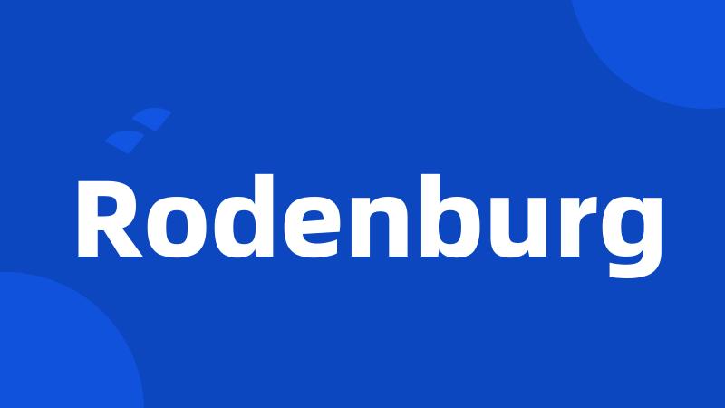 Rodenburg