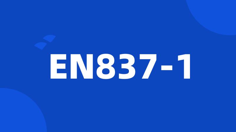 EN837-1