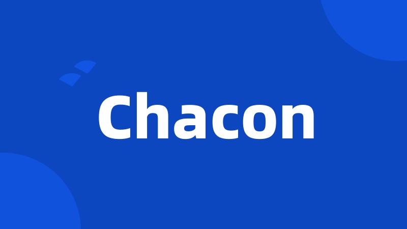 Chacon