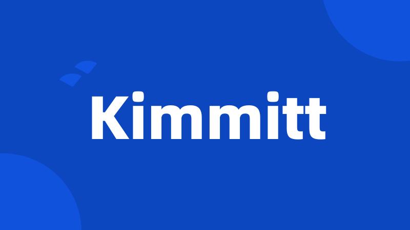 Kimmitt