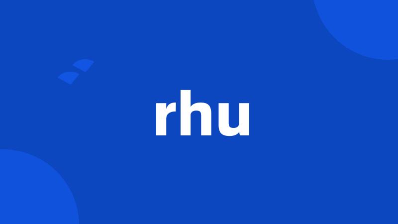 rhu