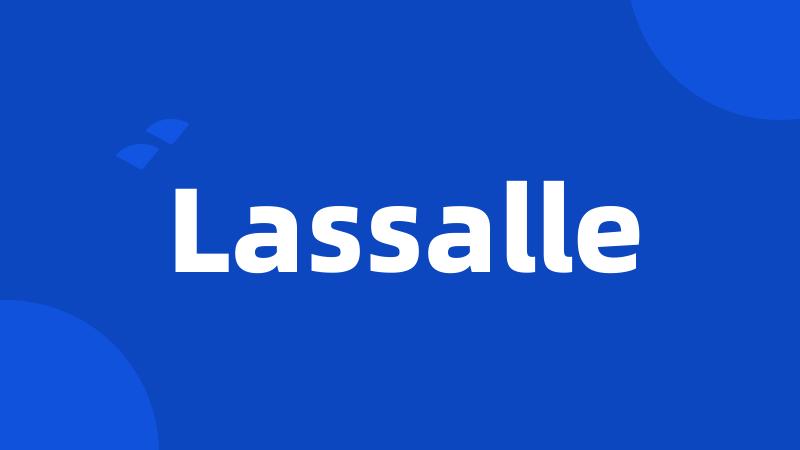 Lassalle