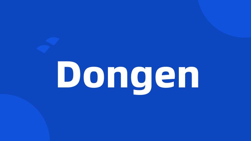 Dongen