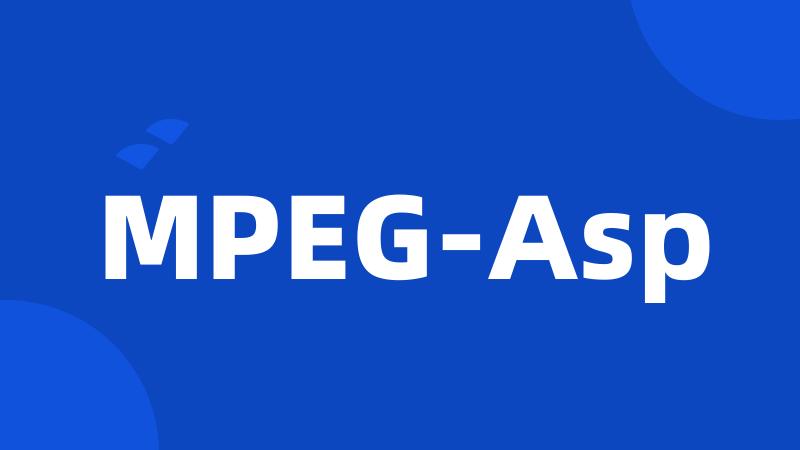 MPEG-Asp