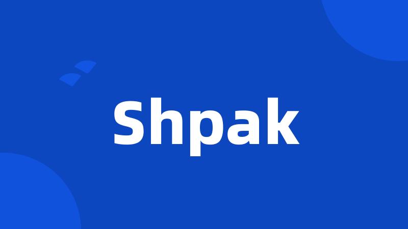 Shpak