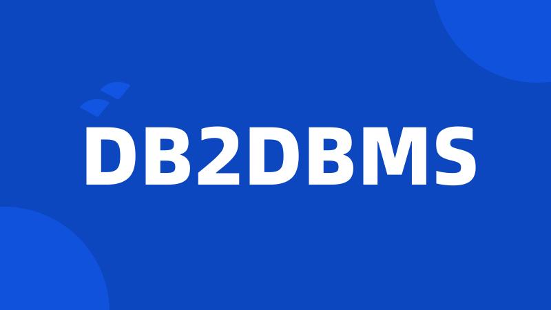 DB2DBMS