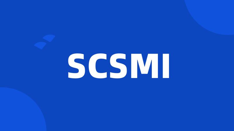 SCSMI