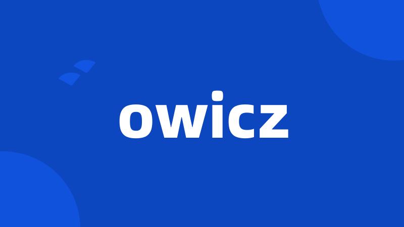 owicz