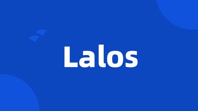 Lalos