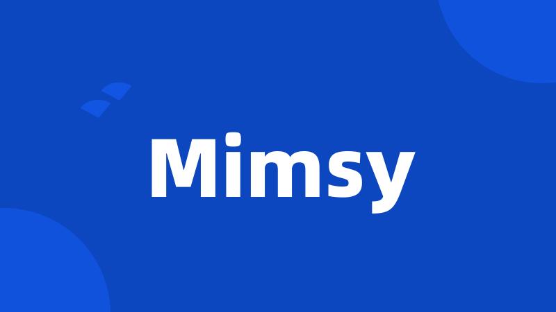 Mimsy