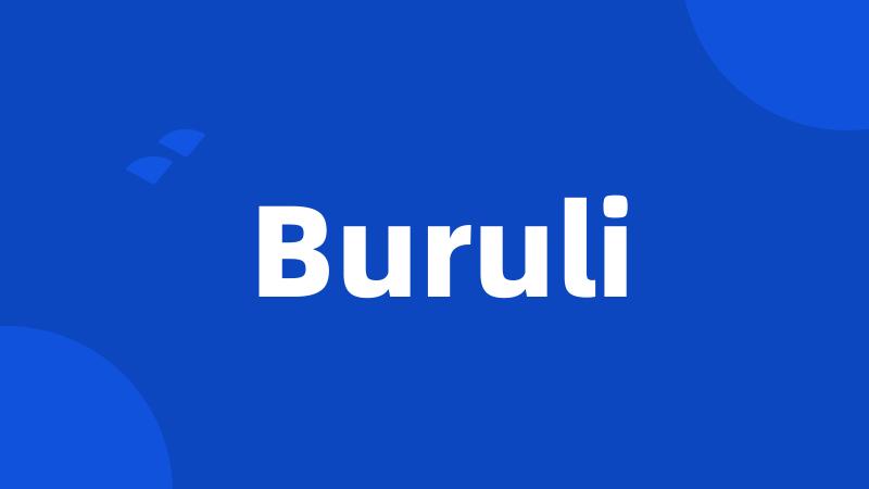 Buruli