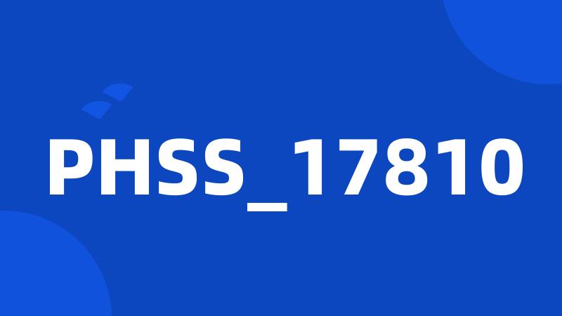 PHSS_17810