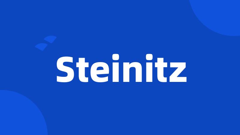 Steinitz