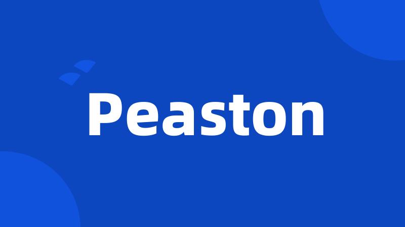 Peaston